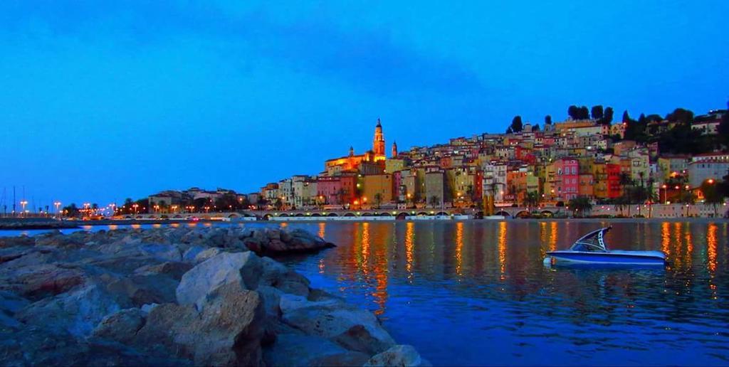 Paris Rome Hotel Menton Exterior foto